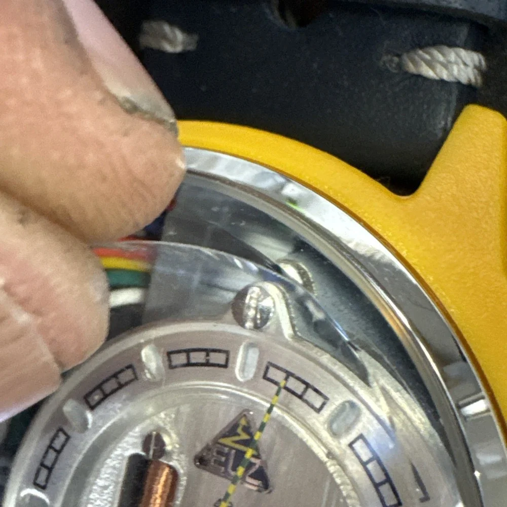 The Electricianz Cable Z White Band Discontinued Watch # ZZ-A1A/02-F100